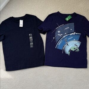 GAP Boys’ Navy and Blue Space Adventure Tees